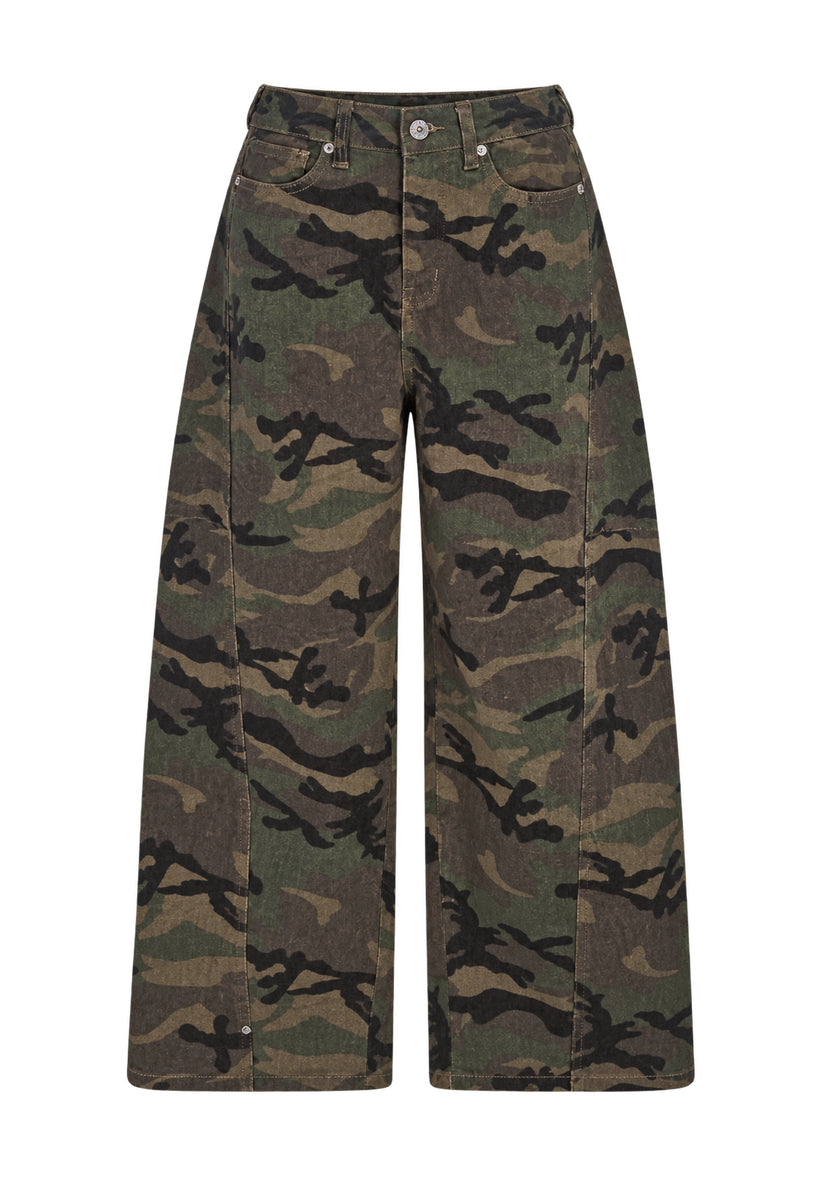 Jeans Camouflage - olive