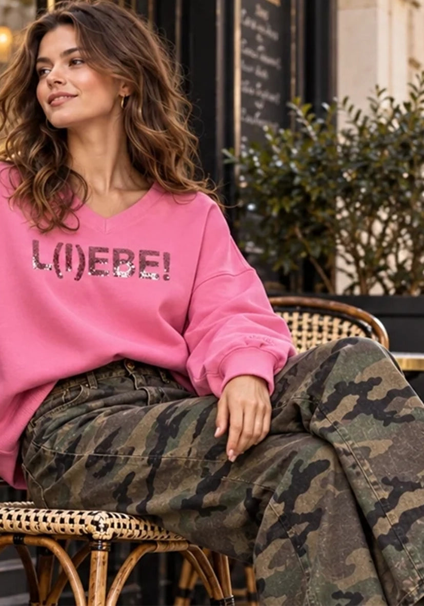 Jeans Camouflage - olive