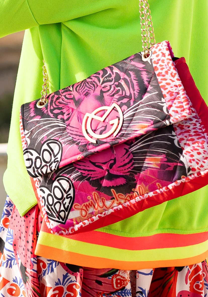 Umhängetasche Flap Bag Smile