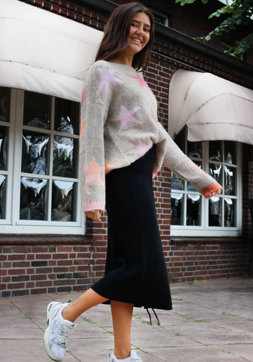 Skirt Knitted - black