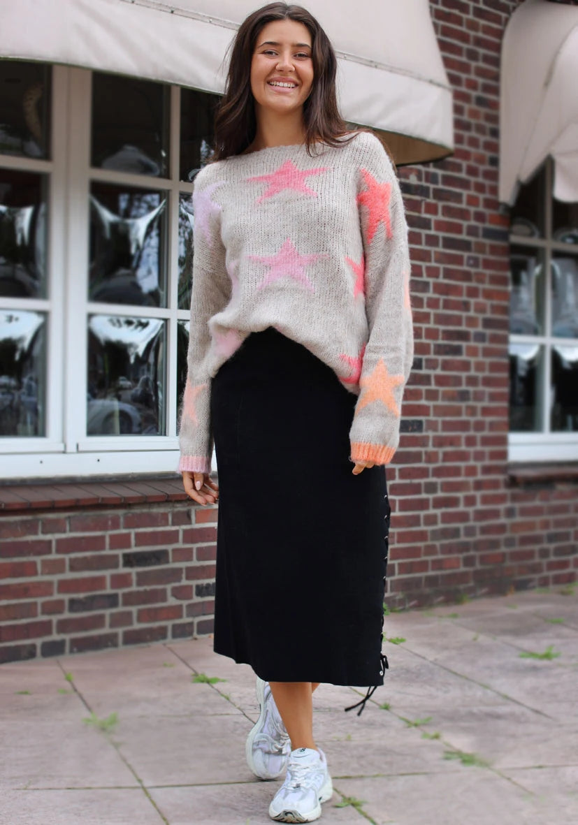 Skirt Knitted - black