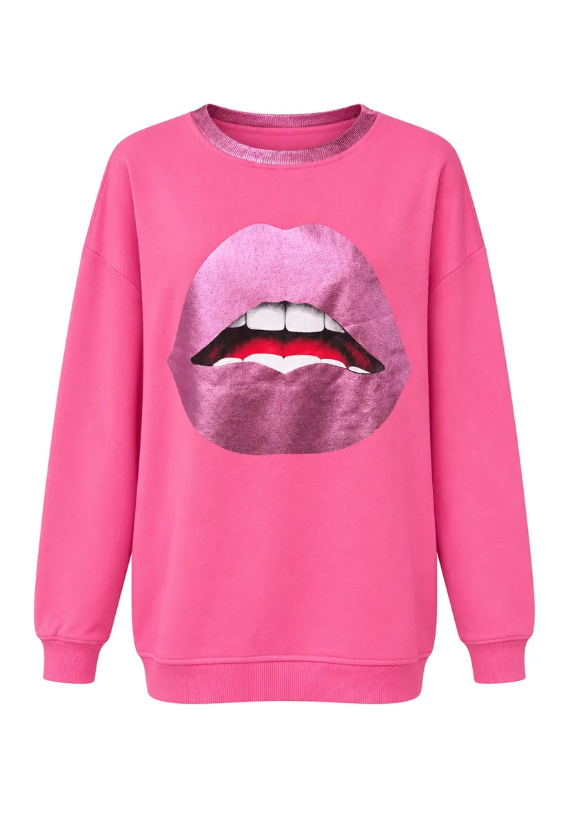 Roundneck Metallic Lips - Flashrose